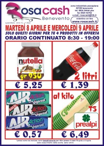 Super offerta 08 e 09 aprile