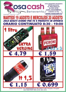 Super offerta 19 e 20 agosto